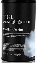 Fragrances, Perfumes, Cosmetics Lightening Hair Powder - Tigi Catwalk Copyright Colour True Light White Zero Dust Powder