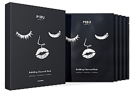 Fragrances, Perfumes, Cosmetics Set - Pibu Beauty Bubbling Charcoal Mask Set (f/mask/5x27g)