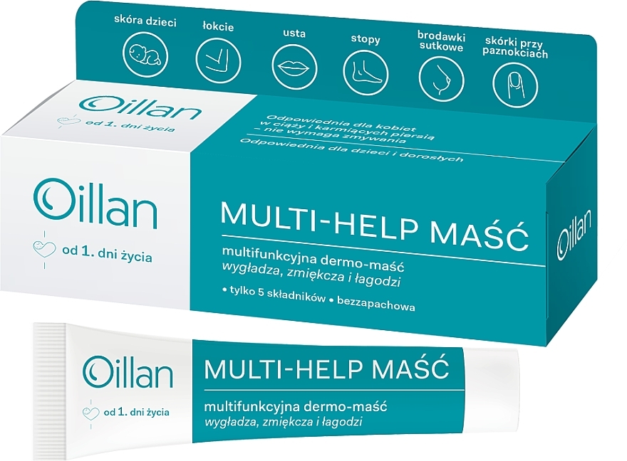 Multifunctional Body Ointment - Oillan Multi-Help  — photo N2