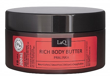 Praline Body Butter - LaQ Rich Body Butter — photo N1