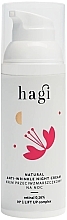 Fragrances, Perfumes, Cosmetics Night Face Cream - Hagi Natural Anti-Wrinkle Night Cream