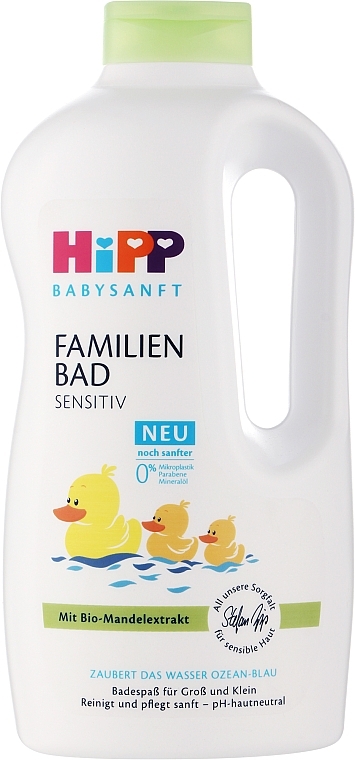 Family Bath Foam - Hipp BabySanft — photo N1