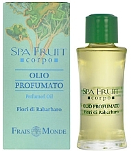 Fragrances, Perfumes, Cosmetics Frais Monde Spa Fruit Rhubarb Flower Perfumed Oil - Perfumed Oil