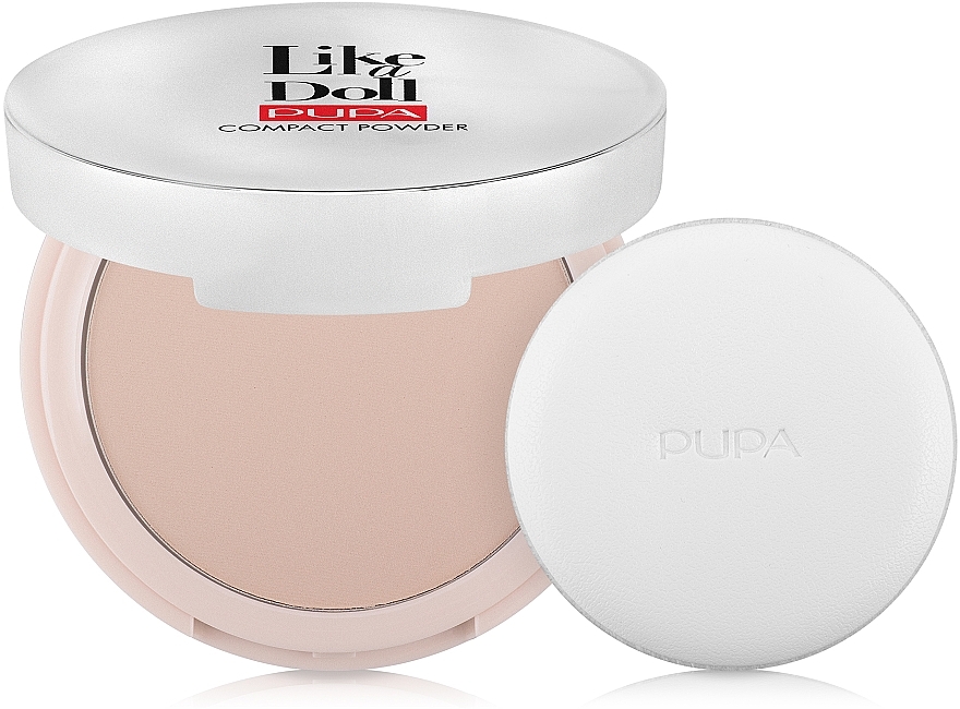 Bare Skin Effect Compact Face Powder - Pupa Like A Doll Compact Powder  — photo N1