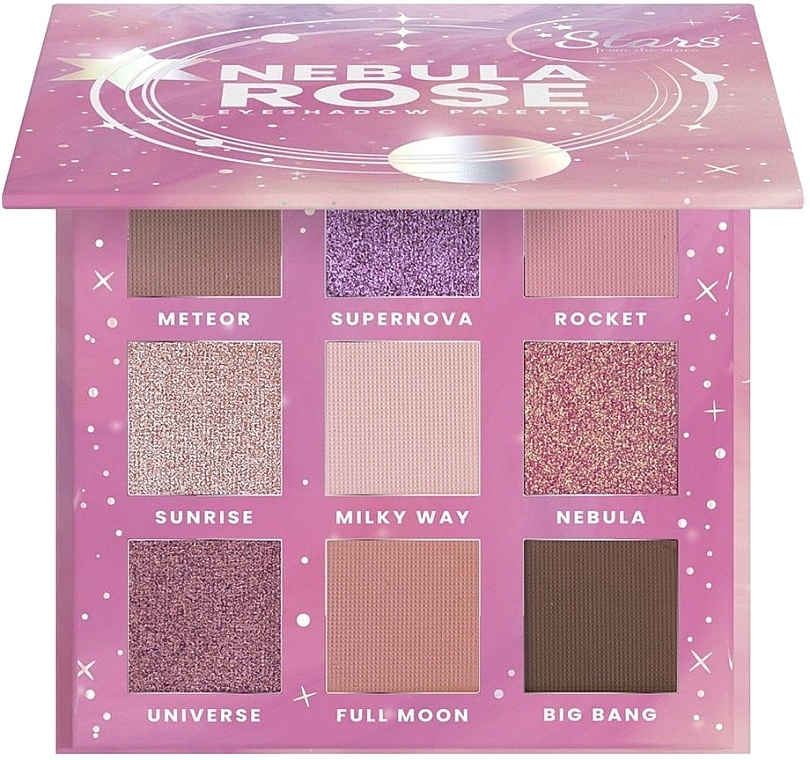 Eyeshadow Palette - Stars from The Stars Nebula Pink Eyeshadow Palette — photo N1