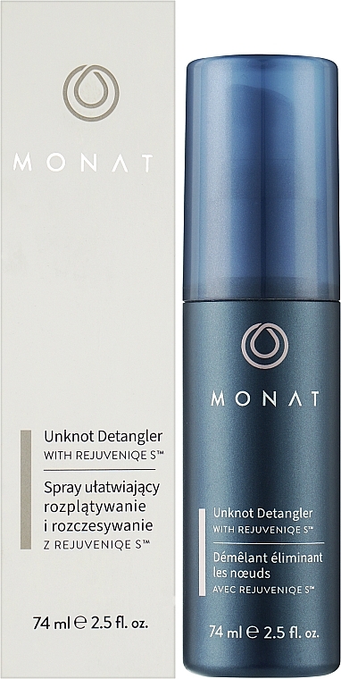 Easy Combing Hair Spray - Monat Unknot Detangler Conditions And Restores With Rejuveniqe — photo N4