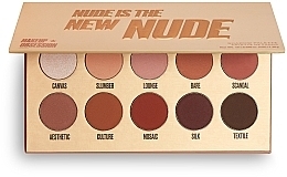 Eyeshadow Palette, 10 shades - Makeup Obsession Nude Is The New Nude Eyeshadow Palette — photo N1