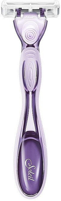 Women's Shaver with 10 Refill Blades - Bic Click 5 Soleil Sensitive — photo N4