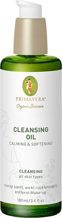 Face Cleansing Oil - Primavera Calming & Softening Cleansing Oil — photo N1