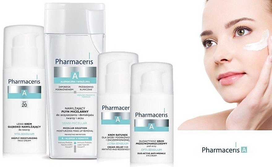 Duo Active Anti-Wrinkle Cream - Pharmaceris A Opti-sensilium Duo Active Anti-Wrinkle Eye Cream — photo N4