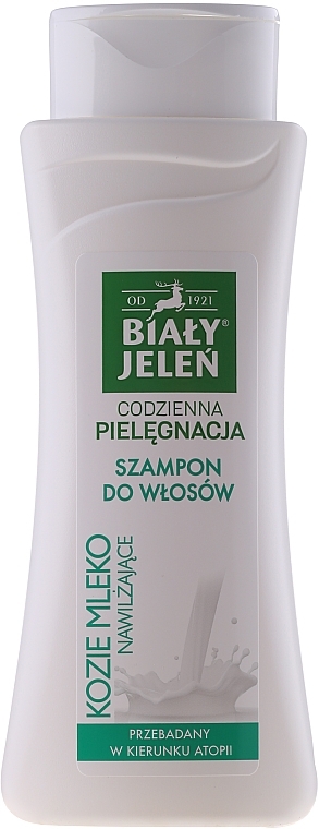 Hypoallergenic Goat's Milk Shampoo - Bialy Jelen Hypoallergenic Shampoo Goat Milk — photo N2