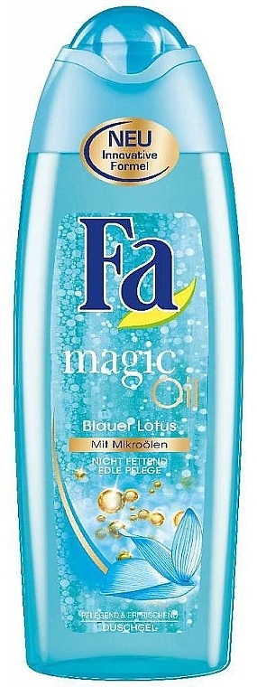 Shower Gel "Blue Lotus" - Fa Magic Oil Blue Lotus Scent Shower Gel — photo N8