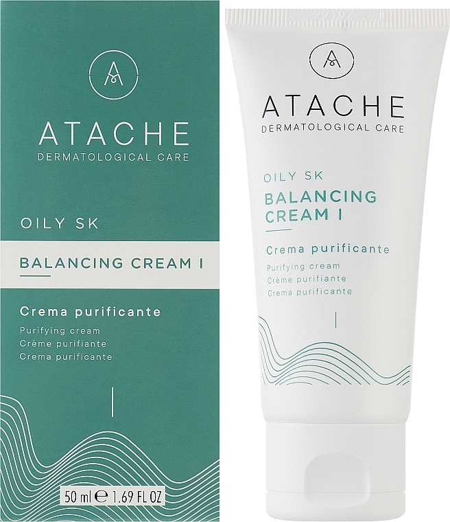 Cleansing Balancing Cream for Oily Skin - Atache Oily SK Balancing Cream I — photo N2