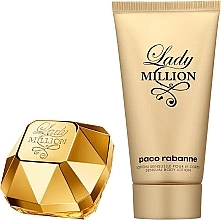 Paco Rabanne Lady Million - Set (edp/30/ml + b/lot/75/ml) — photo N3