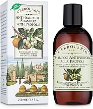 Fragrances, Perfumes, Cosmetics Anti-Dandruff Propolis Shampoo - L'erbolario Shampoo Antiforfora Alla Propoli