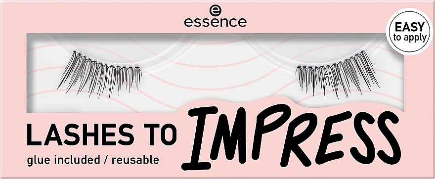 Essence Lashes To Impress 03 Half Lashes - False Lashes — photo N1