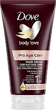 Fragrances, Perfumes, Cosmetics ハンド クリーム - Dove Body Care Pro Age Hand Cream