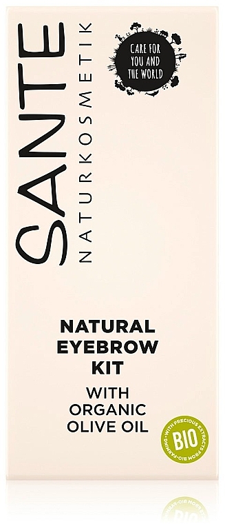 Brow Makeup Set - Sante Natural Natural Eyebrow Kit — photo N1