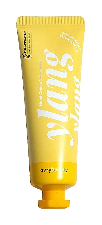 Hand Cream - Avry Beauty Shea Butter Hand Cream Ylang Ylang — photo N1