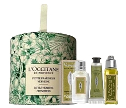 Fragrances, Perfumes, Cosmetics L'Occitane Verbena - Set (edt/mini/7,5ml+sh/gel/30ml+h/cr/10ml)