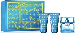 Fragrances, Perfumes, Cosmetics Versace Man Eau Fraiche - Set (edt 50ml + sh/gel 50ml + a/sh 50ml)