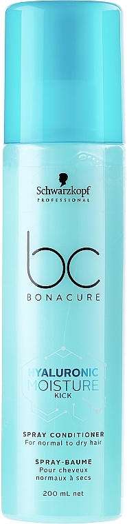 Conditioner Spray - Schwarzkopf Professional Bonacure Hyaluronic Moisture Kick Spray Conditioner — photo N1