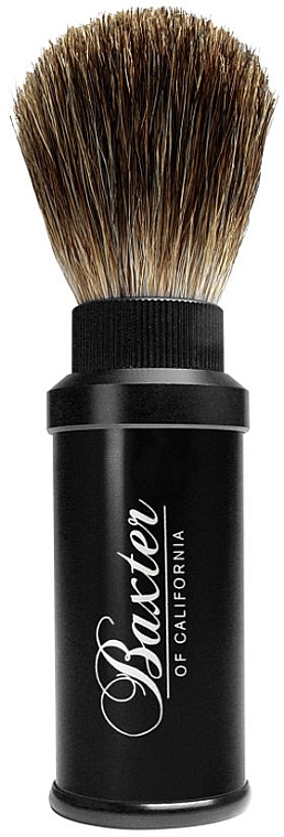 Shaving Brush - Baxter Professional Travel Brush Pure Badger — photo N1