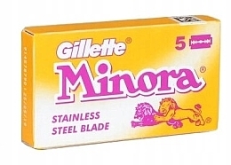 Fragrances, Perfumes, Cosmetics Blade Set - Gillette Minora Stainless Steel Blades