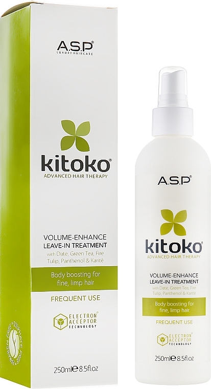 Volume Conditioner - Affinage Kitoko Volume Enhance Leave-In Treatment — photo N1