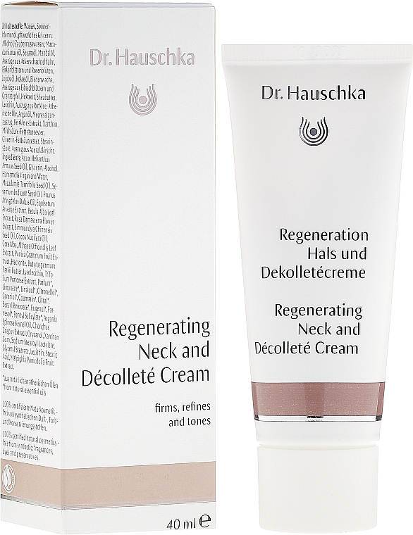Regenerating Neck & Decollete Cream - Dr. Hauschka Regeneration Hals und Dekolletécreme — photo N1