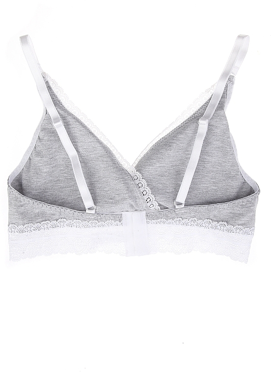 Teenager Bra, grey - Fleri — photo N2