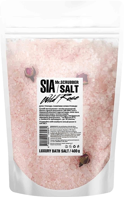 Bath Salt - Mr.Scrubber Wild Rose — photo N1