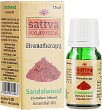 Essential Oil "Sandalwood" - Sattva Ayurveda Sandalwood Essential Oil — photo N1