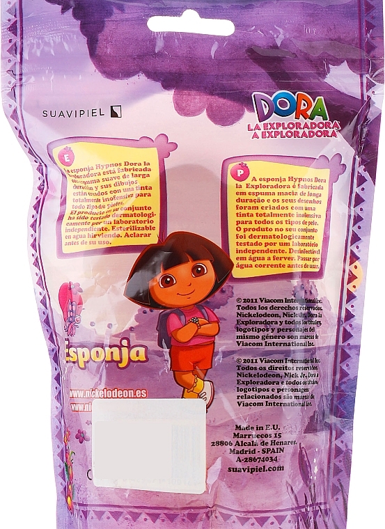 Bath Sponge "Dora", 169-7 - Suavipiel Dora Bath Sponge — photo N4