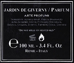 Arte Profumi Jardin De Giverny - Perfume — photo N6
