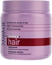 Fragrances, Perfumes, Cosmetics Strengthening & Hair Growth Stimulating Conditioner-Mask - Markell Cosmetics Professional Hair Line