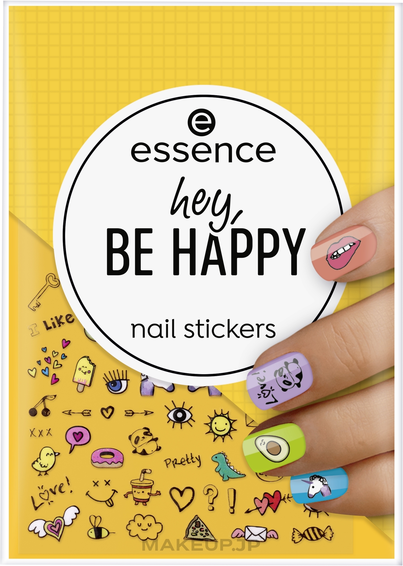 Nail Stickers - Essence Hey, Be Happy! Nail Stickers — photo 05