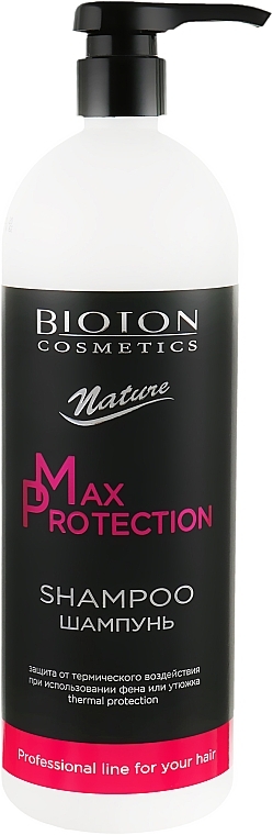 Szampon - Bioton Cosmetics Nature Professional Max Protection Shampoo — photo N1