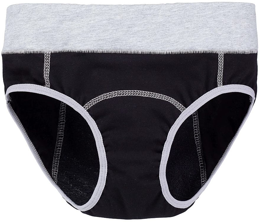 Women's Menstrual Panties "Sport", black - BNB — photo N1