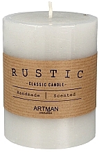 Fragrances, Perfumes, Cosmetics Scented Candle, 7x9 cm, grey - Artman Rustic