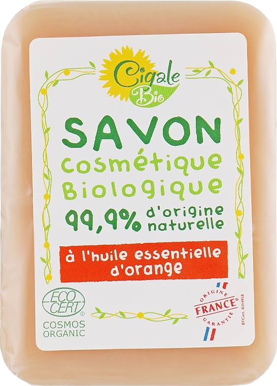 Toning Soap with Orange Oil - La Cigale Bio Soap — photo N1