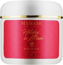 Fragrances, Perfumes, Cosmetics Body Scrub with Precious Oils - Mamash Holiday In Miami Body Scrub