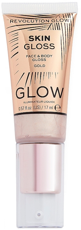 Highlighter - Makeup Revolution Glow Face & Body Gloss Illuminator — photo N1