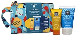 Fragrances, Perfumes, Cosmetics Set - Apivita Suncare Gift (f/cr/50ml + f/gel/100ml)