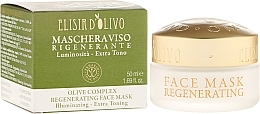 Fragrances, Perfumes, Cosmetics Face Mask - Erbario Toscano Olive Complex Regenerating Face Mask