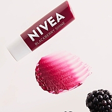 Lip Balm "Blackberry Shine" - NIVEA Blackberry Shine Lip Care — photo N4