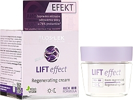 Fragrances, Perfumes, Cosmetics Regenerating Facial Cream - Floslek Lift Effect Regenerating Cream Rich