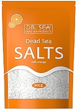 Fragrances, Perfumes, Cosmetics Dead Sea Salt with Orange Extract - Dr. Sea Salt With Orange