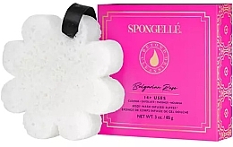 Fragrances, Perfumes, Cosmetics Reusable Foamy Bath Sponge 'Bulgarian Rose' - Spongelle Boxed White Flower Bulgarian Rose