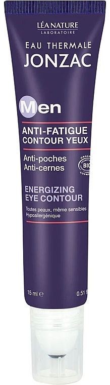 Eye Cream - Eau Thermale Jonzac For Men Energizing Eye Contour — photo N1